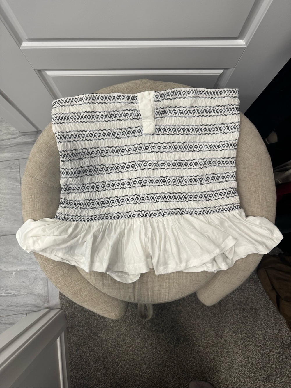 Anthropologie- Maeve Peplum Top